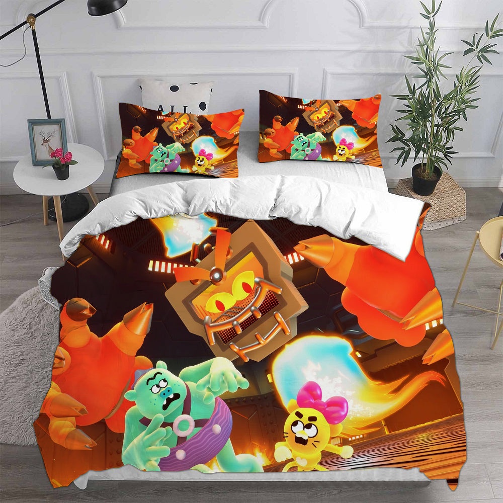 Battle Kitty Bedding Sets Gift For Christmas, Birthday, Thanksgiving