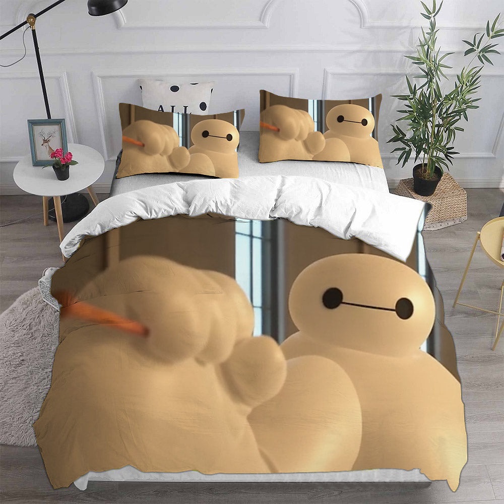 Baymax Bedding Sets Gift For Christmas, Halloween, Black Friday