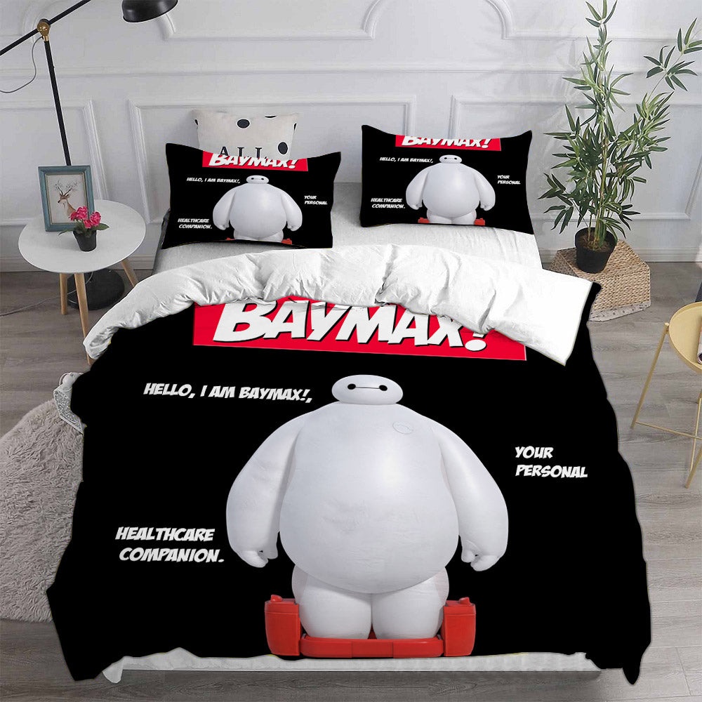 Baymax Bedding Sets Gifts For Family Members On Christmas, Black Friday