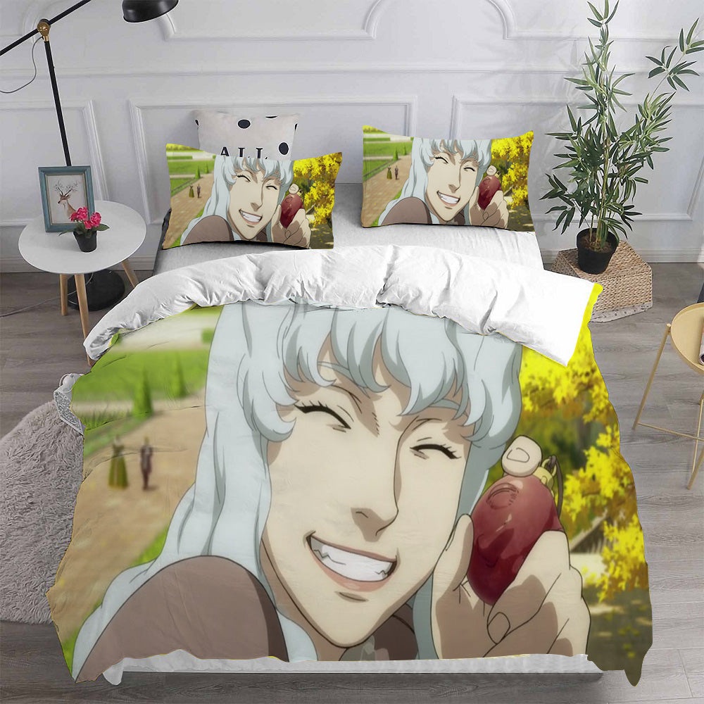 Berserk: Golden Age Arc I The Egg of the King Bedding Sets Gift For Christmas, Birthday, Thanksgiving