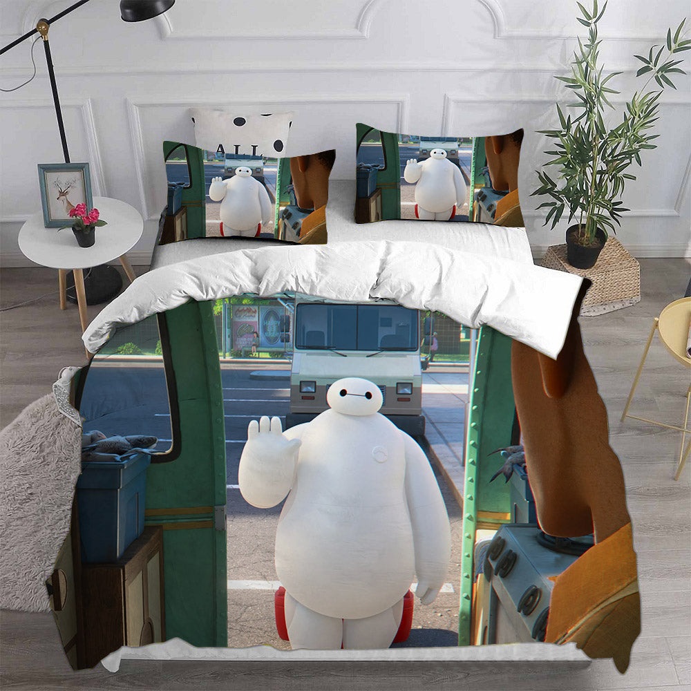 Baymax Bedding Sets Gift For Christmas, Thanksgiving, Halloween