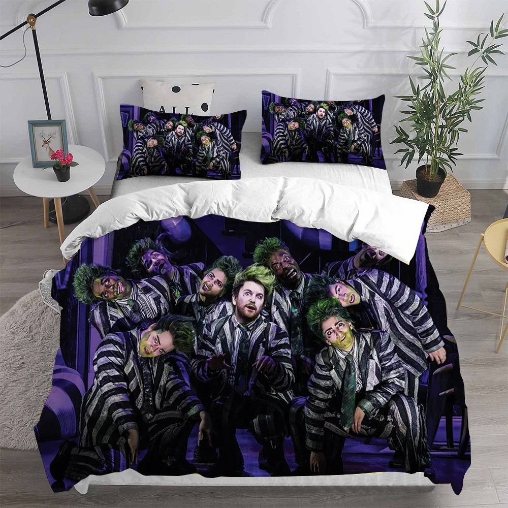 Beetlejuice Bedding Sets Duvet Cover, Flatsheet, Pillowcase For Your Lover
