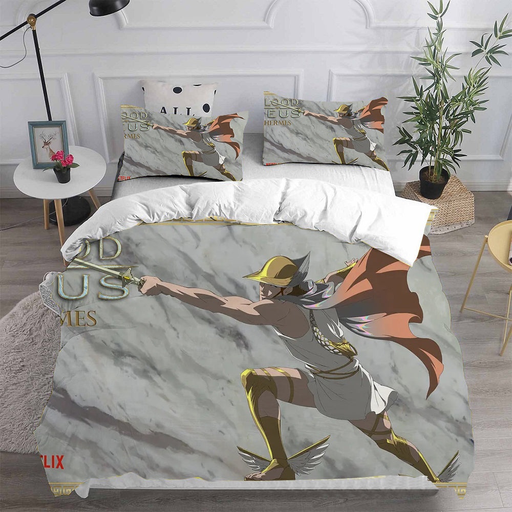 Blood of Zeus Bedding Sets Gift For Christmas, Birthday, Thanksgiving