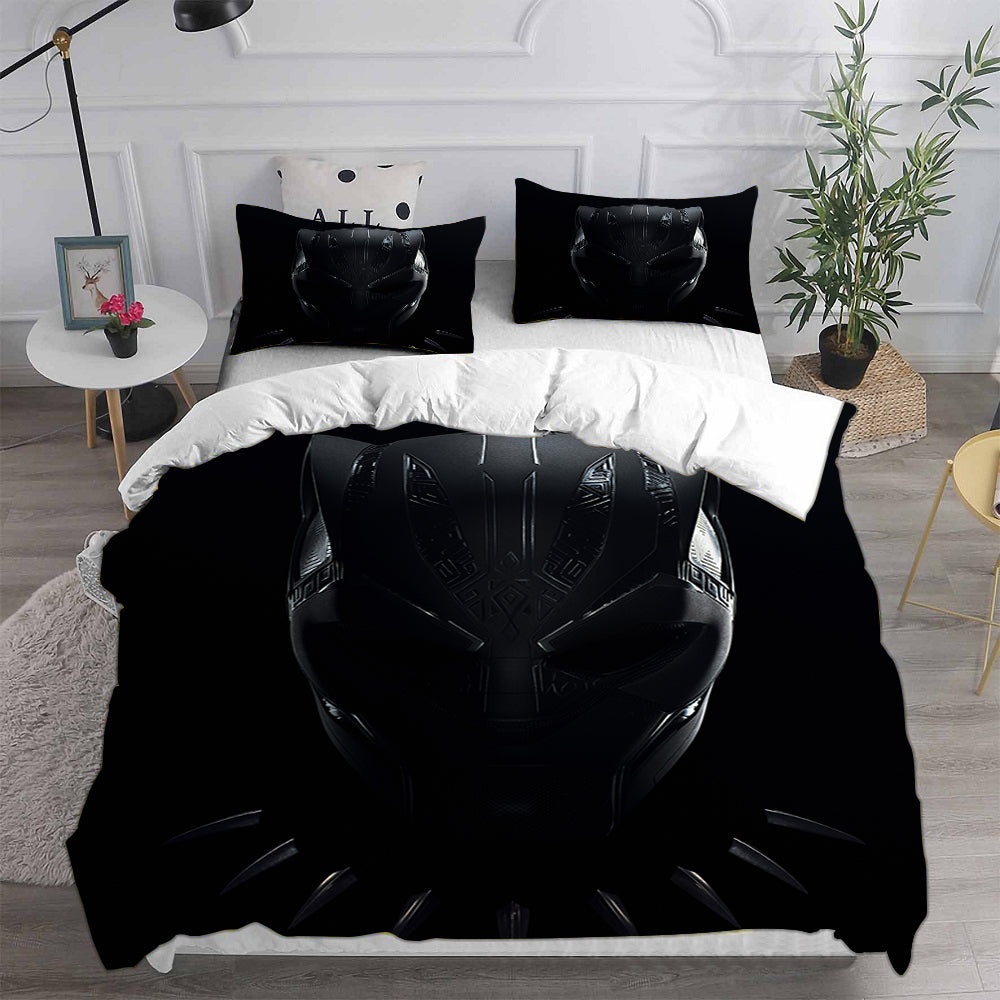 Black Panther: Wakanda Forever Bedding Sets Duvet Cover, Flatsheet, Pillowcase For Your Lover