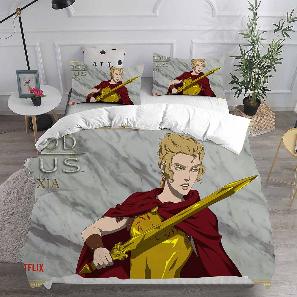 Blood of Zeus Bedding Sets Gift For Christmas, Thanksgiving, Halloween