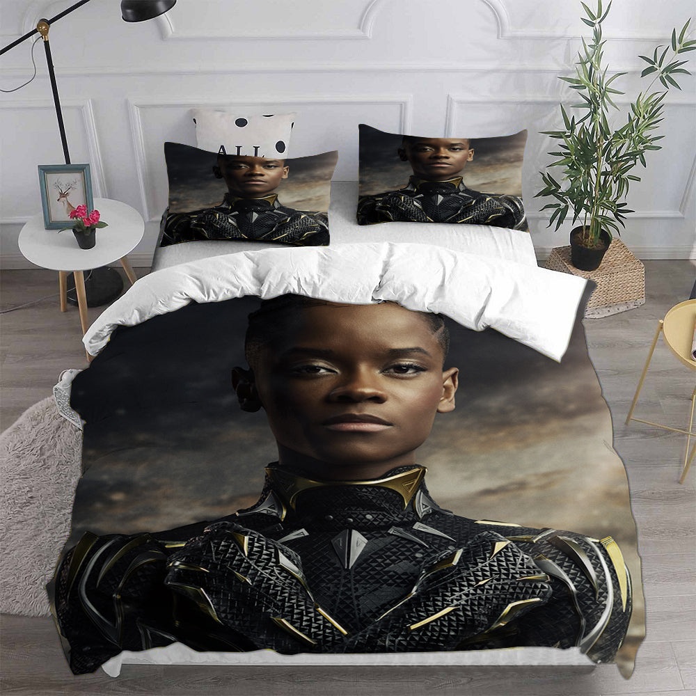 Black Panther: Wakanda Forever Bedding Sets Duvet Cover, Flatsheet, Pillowcases For Every Bedroom