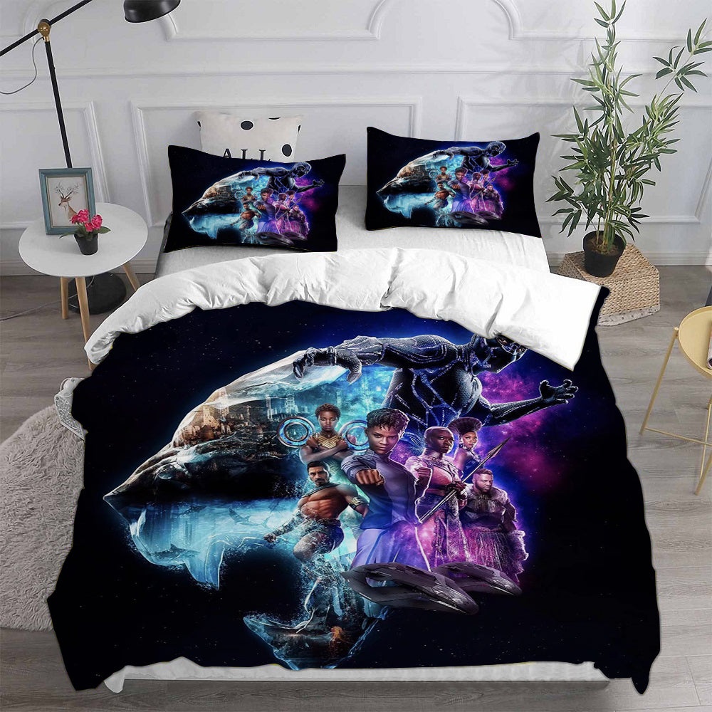 Black Panther: Wakanda Forever Bedding Sets Gift For Birthday, Halloween, Christmas, Thanksgiving