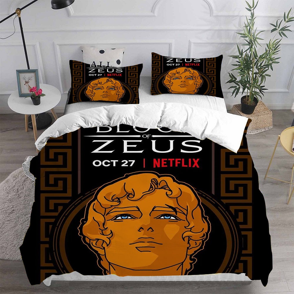 Blood of Zeus Bedding Sets Duvet Cover, Flatsheet, Pillowcases For Every Bedroom