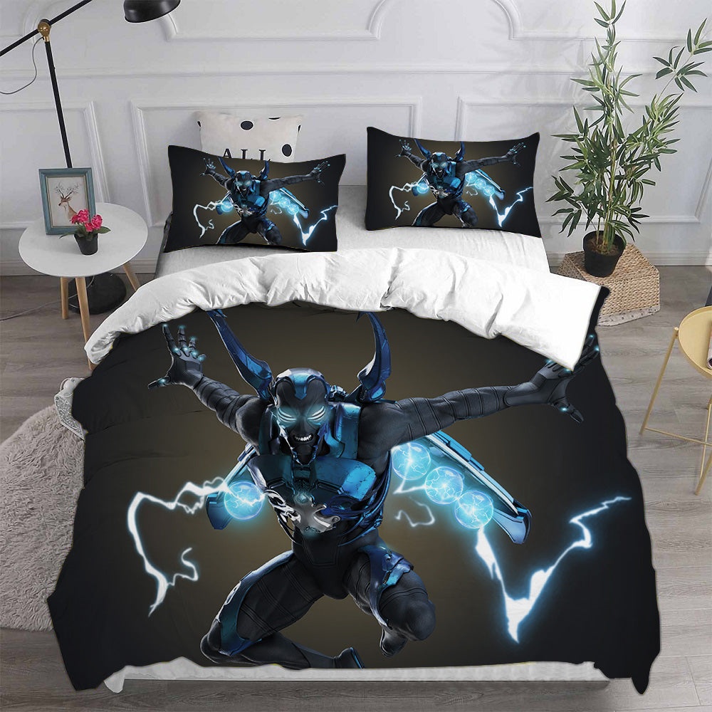 Blue Beetle Bedding Sets Duvet Cover, Flatsheet, Pillowcase For Your Lover