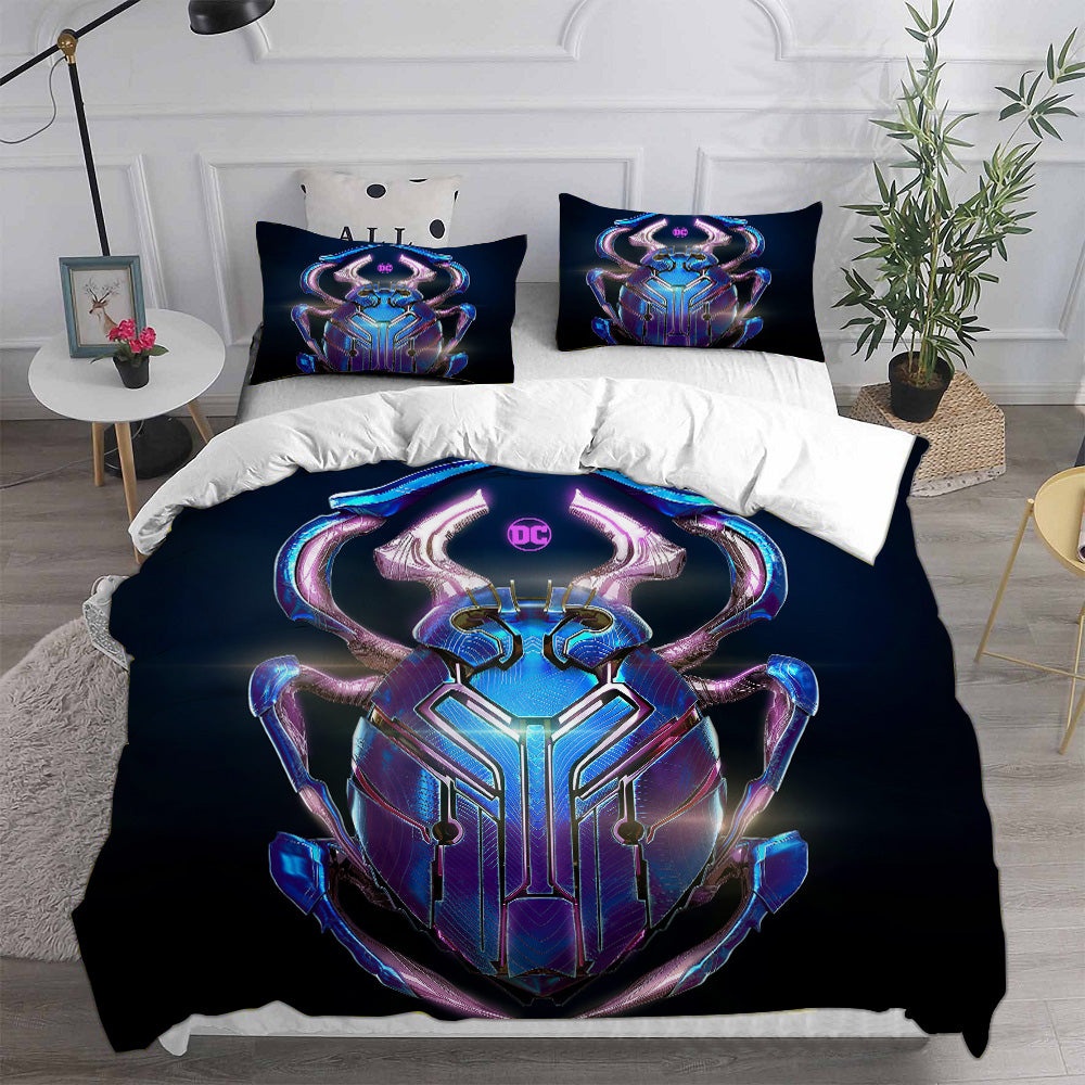 Blue Beetle Bedding Sets Duvet Cover, Flatsheet, Pillowcases For Every Bedroom