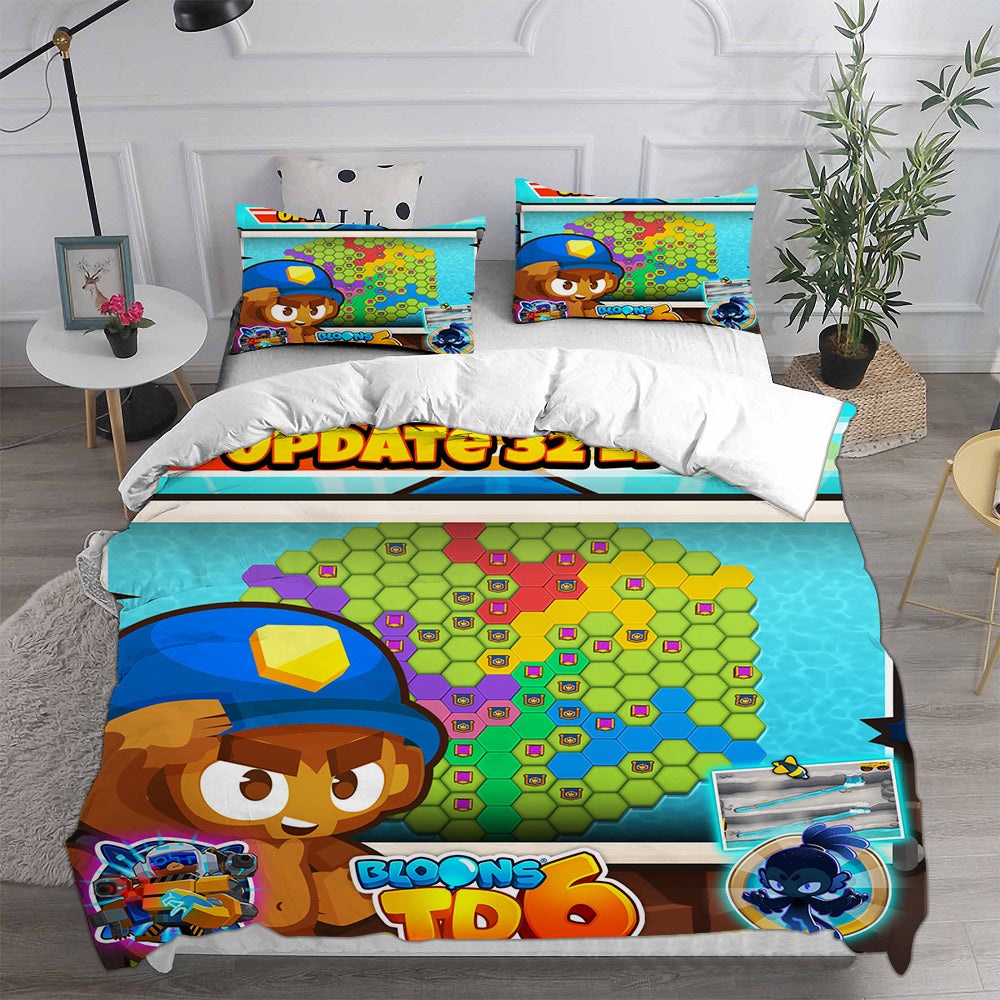 Bloons TD 6 Bedding Sets Gift For Wife, Husband, Besties