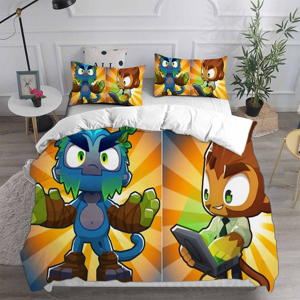 Bloons TD 6 Bedding Sets Gift For Birthday, Halloween, Christmas, Thanksgiving