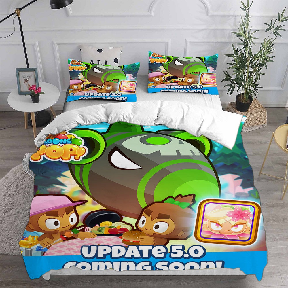 Bloons TD 6 Bedding Sets Gift For Fathers Day, Halloween, Christmas