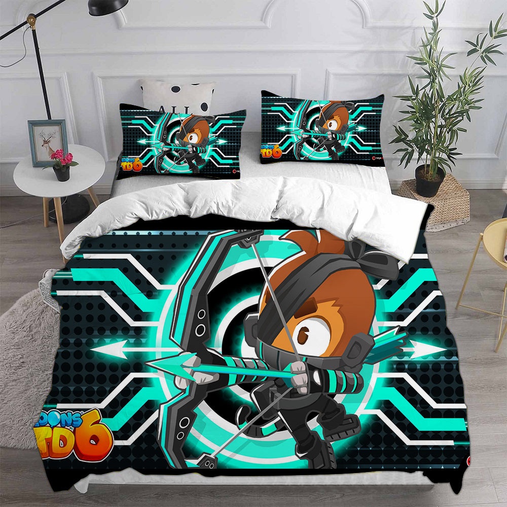 Bloons TD 6 Bedding Sets Gift For Christmas, Birthday, Thanksgiving