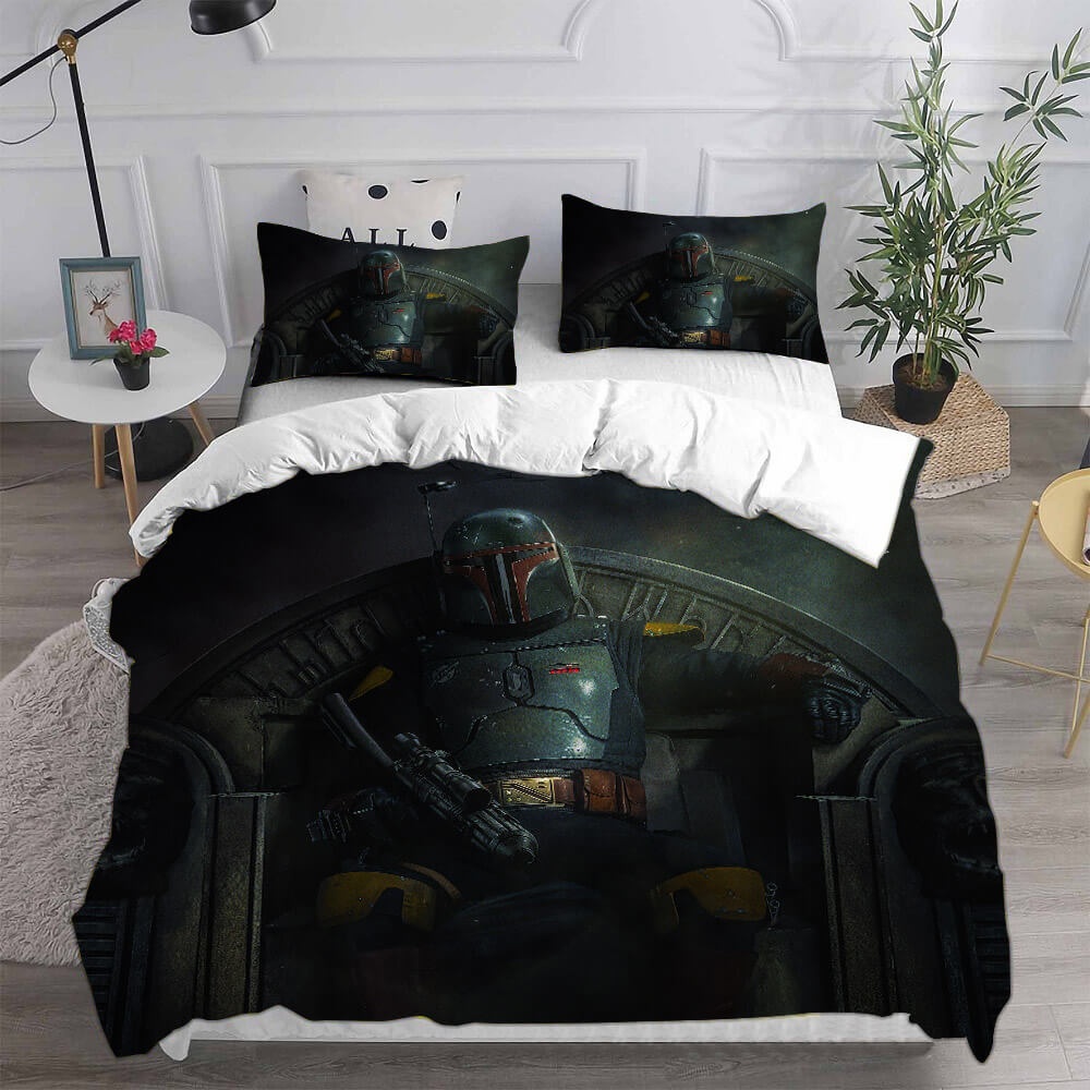 Boba Fett Bedding Set Cosplay Bedding Sets Gift For Christmas, Birthday, Thanksgiving