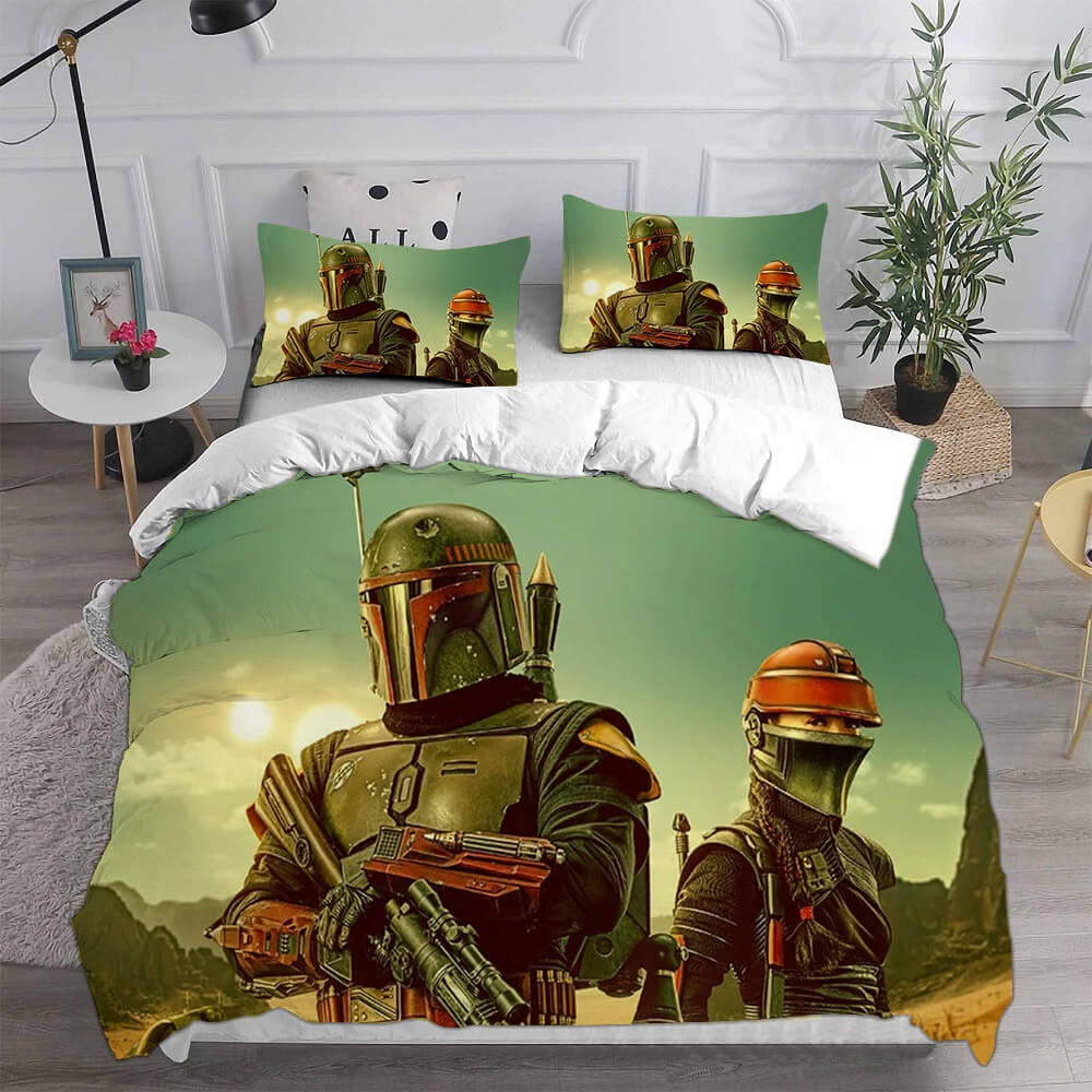 Boba Fett Bedding Set Cosplay Bedding Sets Gifts For Family Members On Christmas, Black Friday