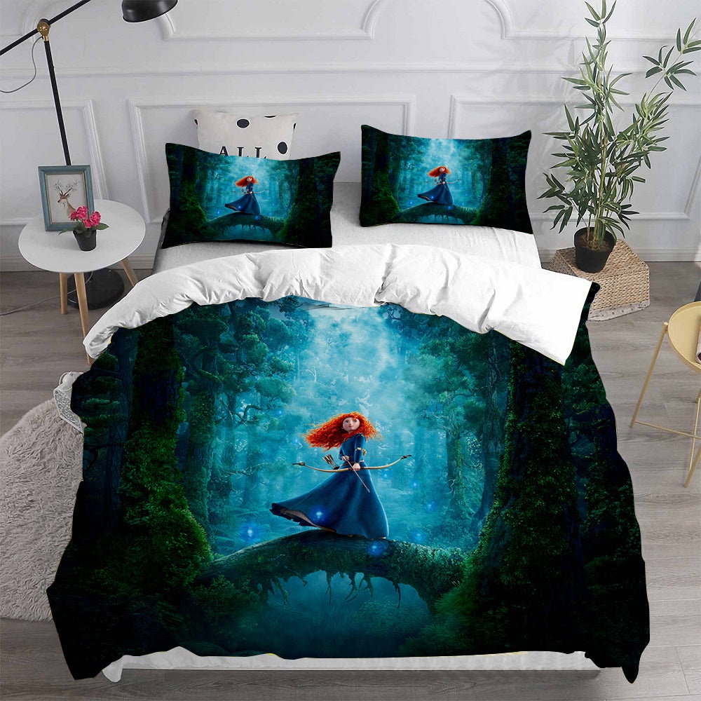 Brave Bedding Sets Gift For Christmas, Birthday, Thanksgiving