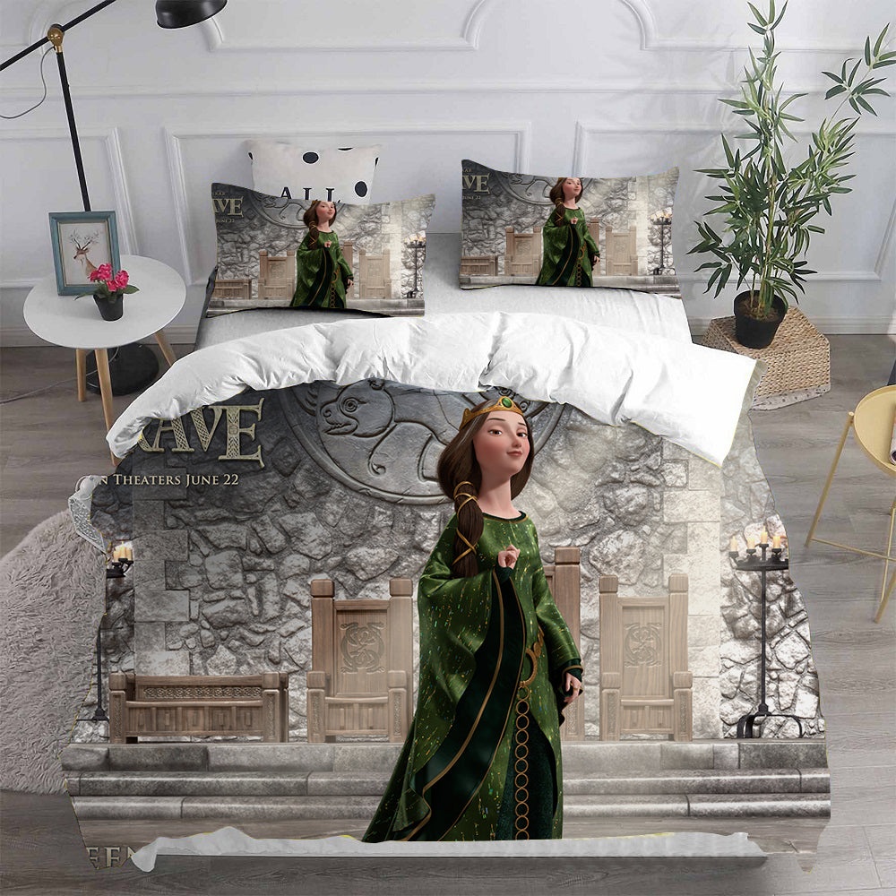 Brave Bedding Sets Duvet Cover, Flatsheet, Pillowcase For Your Lover