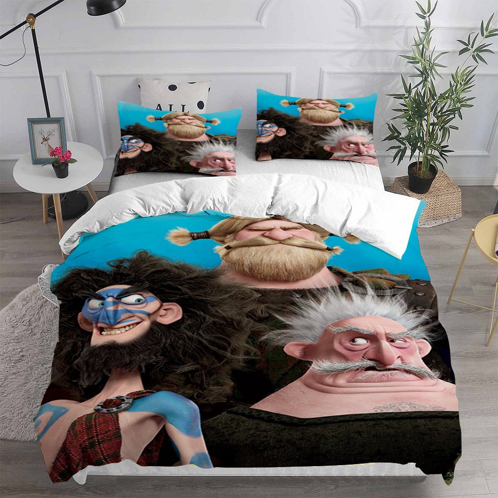 Brave Decorative Bedding Sets For Fan, Halloween, Christmas, Thanksgiving