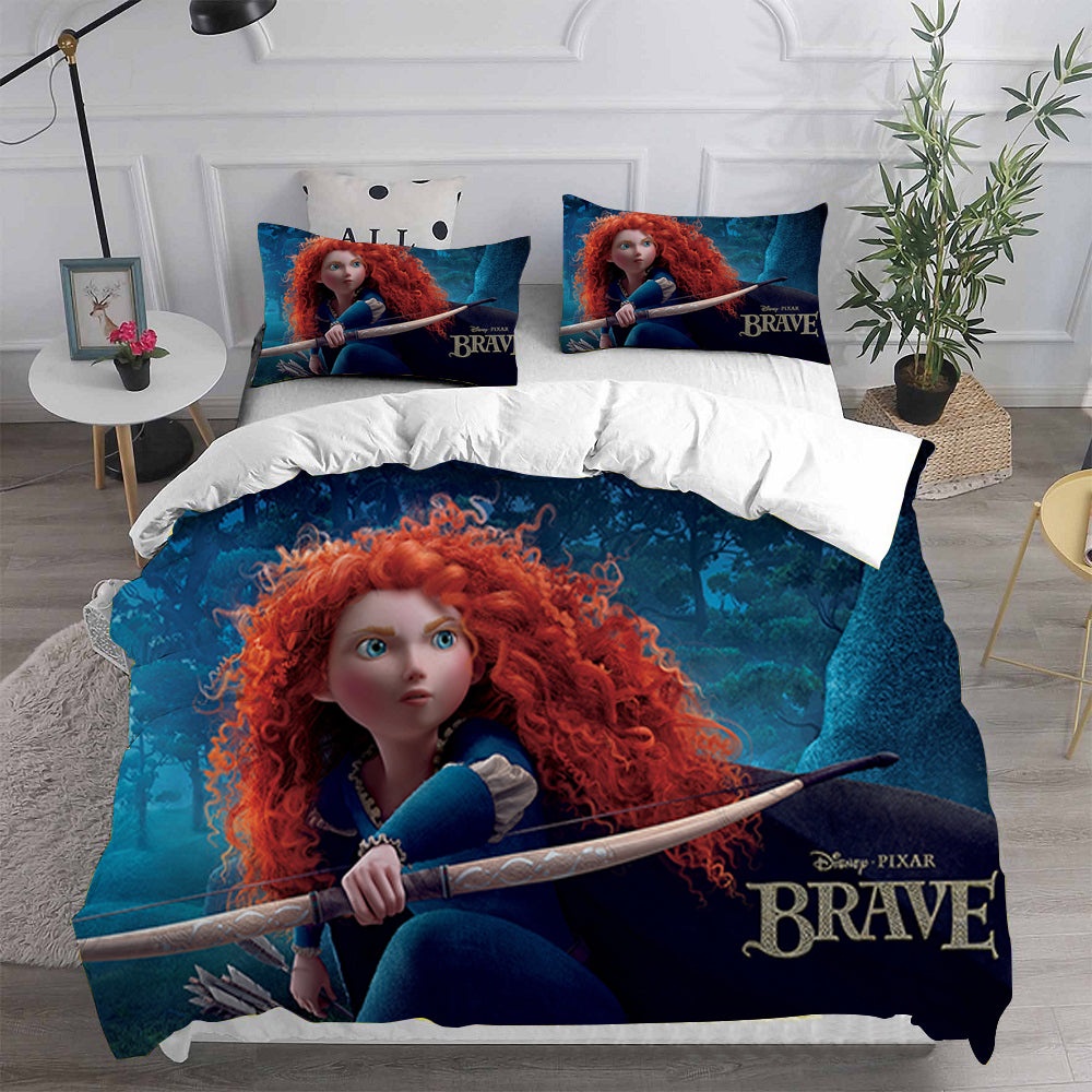 Brave Bedding Sets Gift For Christmas, Thanksgiving, Halloween