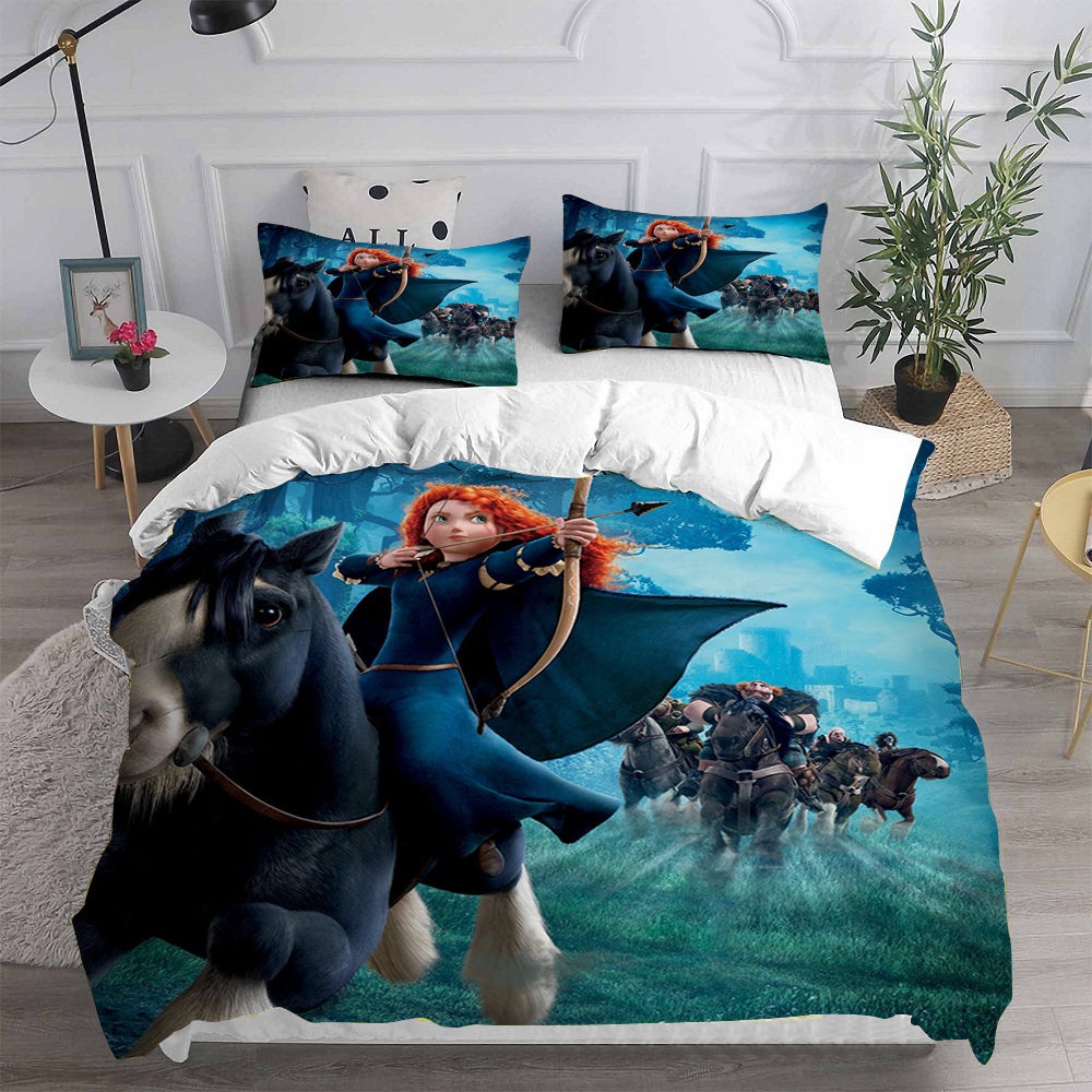 Brave Bedding Sets Gift For Wife, Husband, Besties