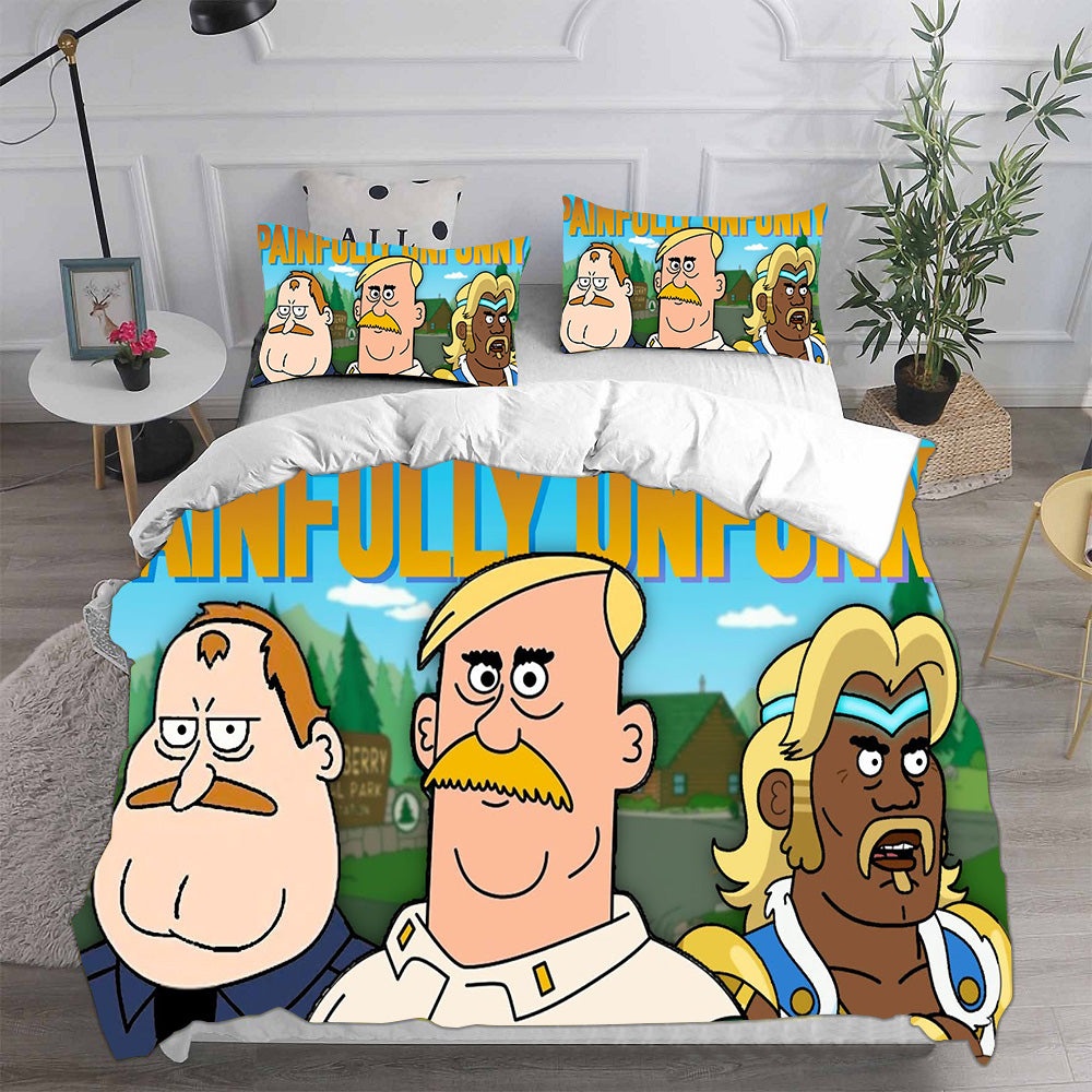 Brickleberry Bedding Sets Gift For Christmas, Halloween, Black Friday