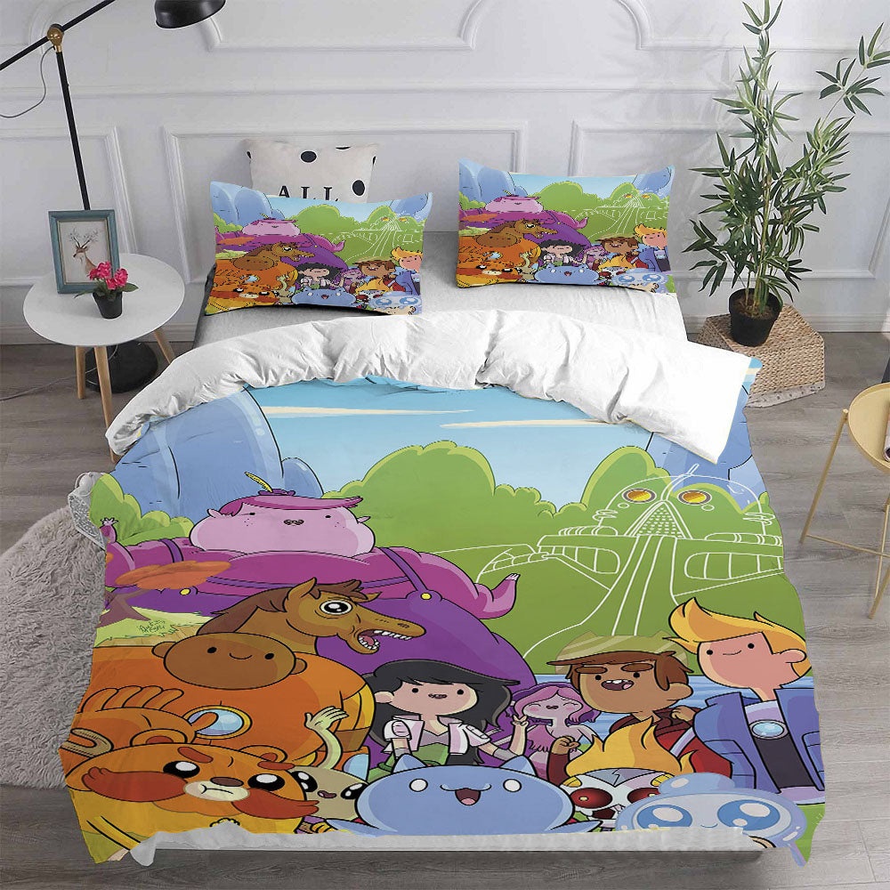 Bravest Warriors Bedding Sets Gift For Fathers Day, Halloween, Christmas