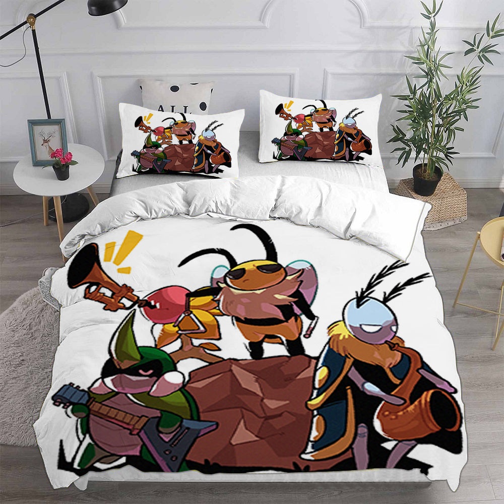 Bug Fables: The Everlasting Sapling Bedding Sets Duvet Cover, Flatsheet, Pillowcases For Every Bedroom