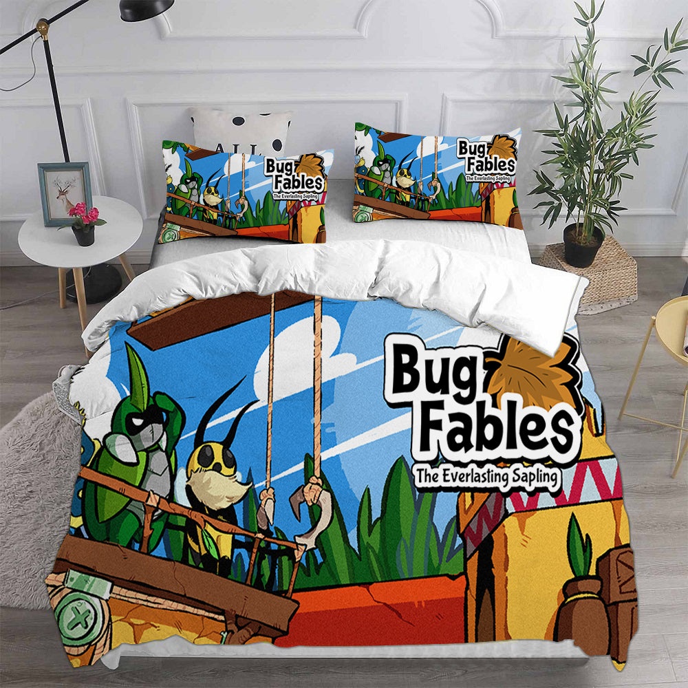 Bug Fables: The Everlasting Sapling Bedding Sets Gift For Christmas, Birthday, Thanksgiving