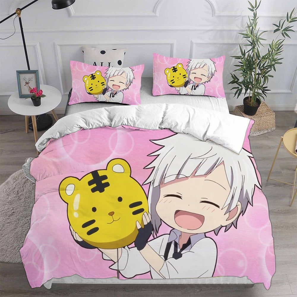 Bungo Stray Dogs Bedding Sets Gift For Fathers Day, Halloween, Christmas