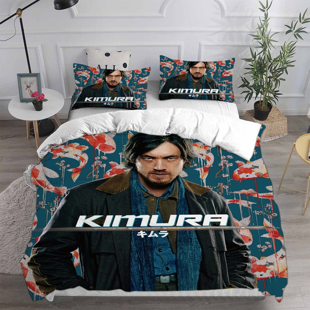 Bullet Train Bedding Sets Gift For Halloween, Thanksgiving, Christmas