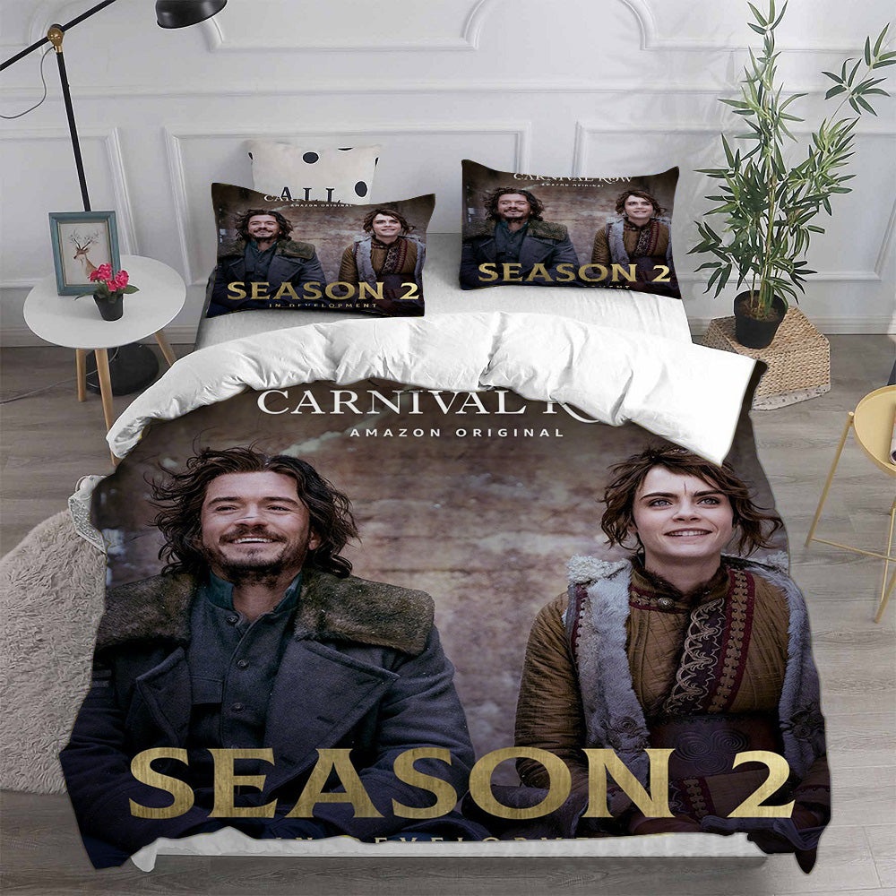 Carnival Row Season 2 Bedding Sets Gift For Christmas, Halloween, Black Friday