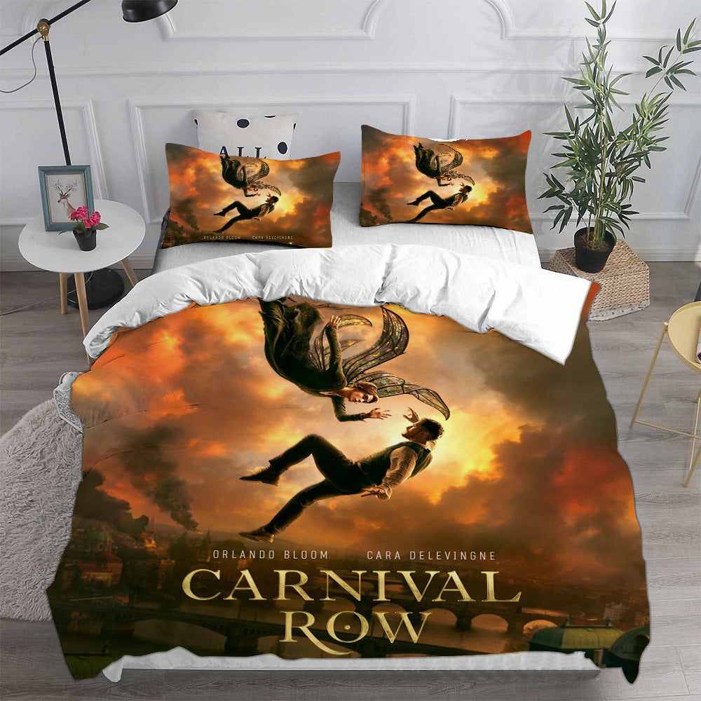 Carnival Row Season 2 Bedding Sets Gift For Halloween, Thanksgiving, Christmas