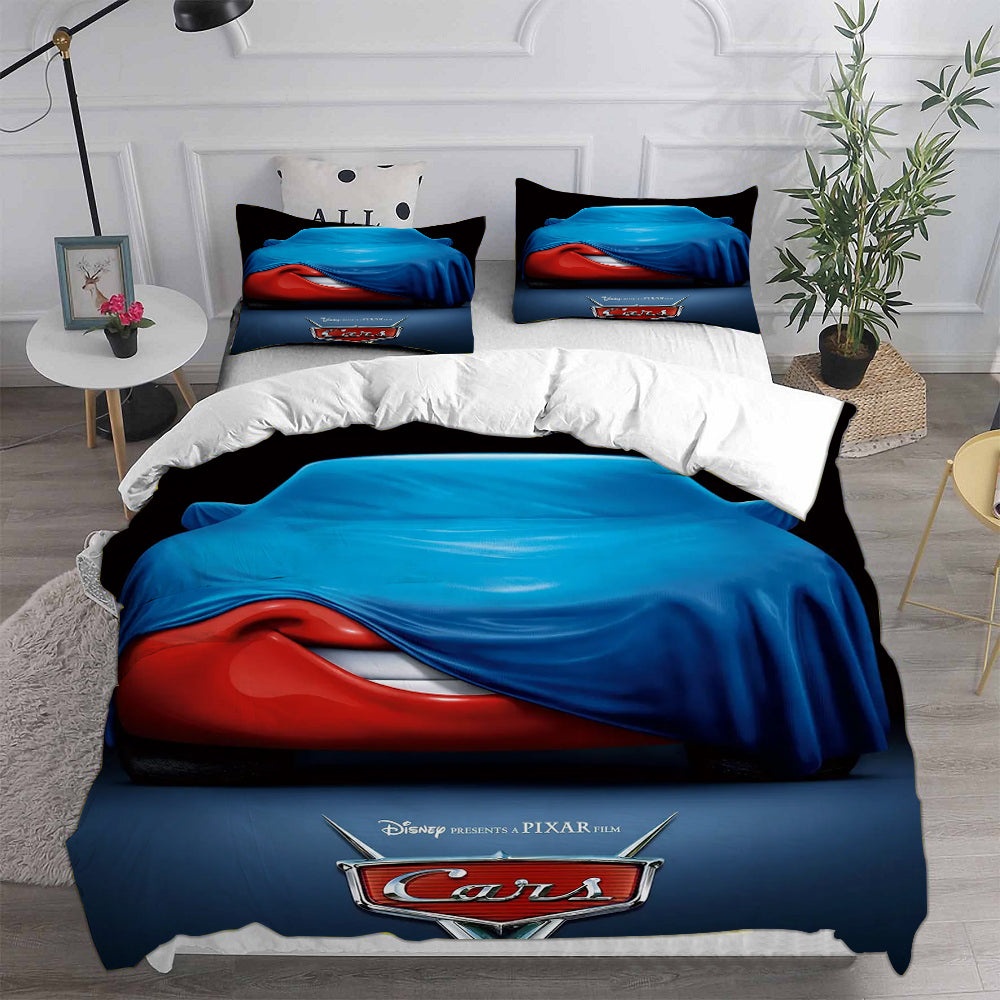 Cars Bedding Sets Gift For Wife, Husband, Besties