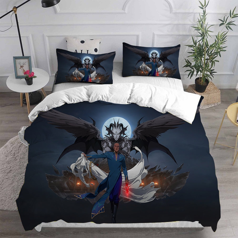 Castlevania Bedding Sets Gift For Birthday, Halloween, Christmas, Thanksgiving