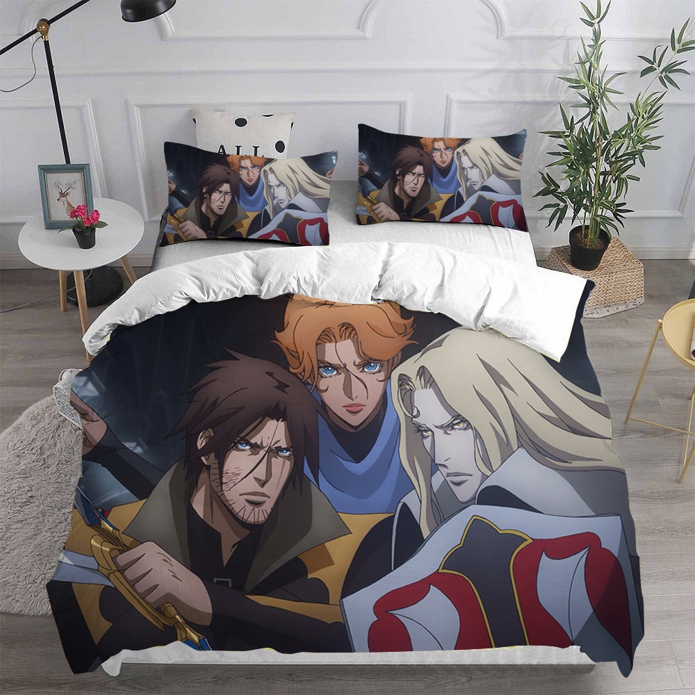 Castlevania Bedding Sets Duvet Cover, Flatsheet, Pillowcase For Your Lover