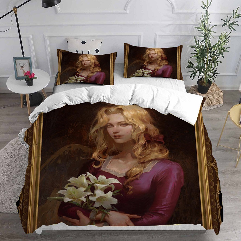 Castlevania Bedding Sets Gift For Fathers Day, Halloween, Christmas