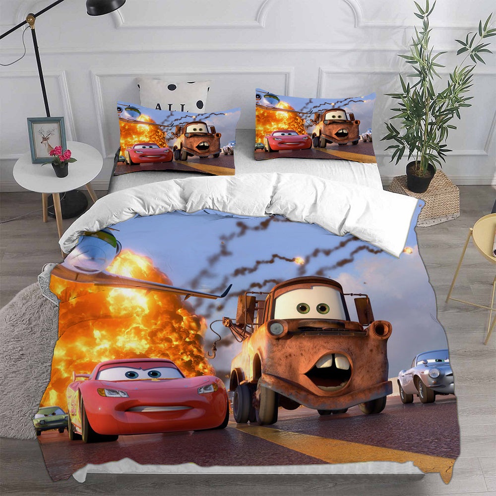 Cars Bedding Sets Gift For Christmas, Birthday, Thanksgiving