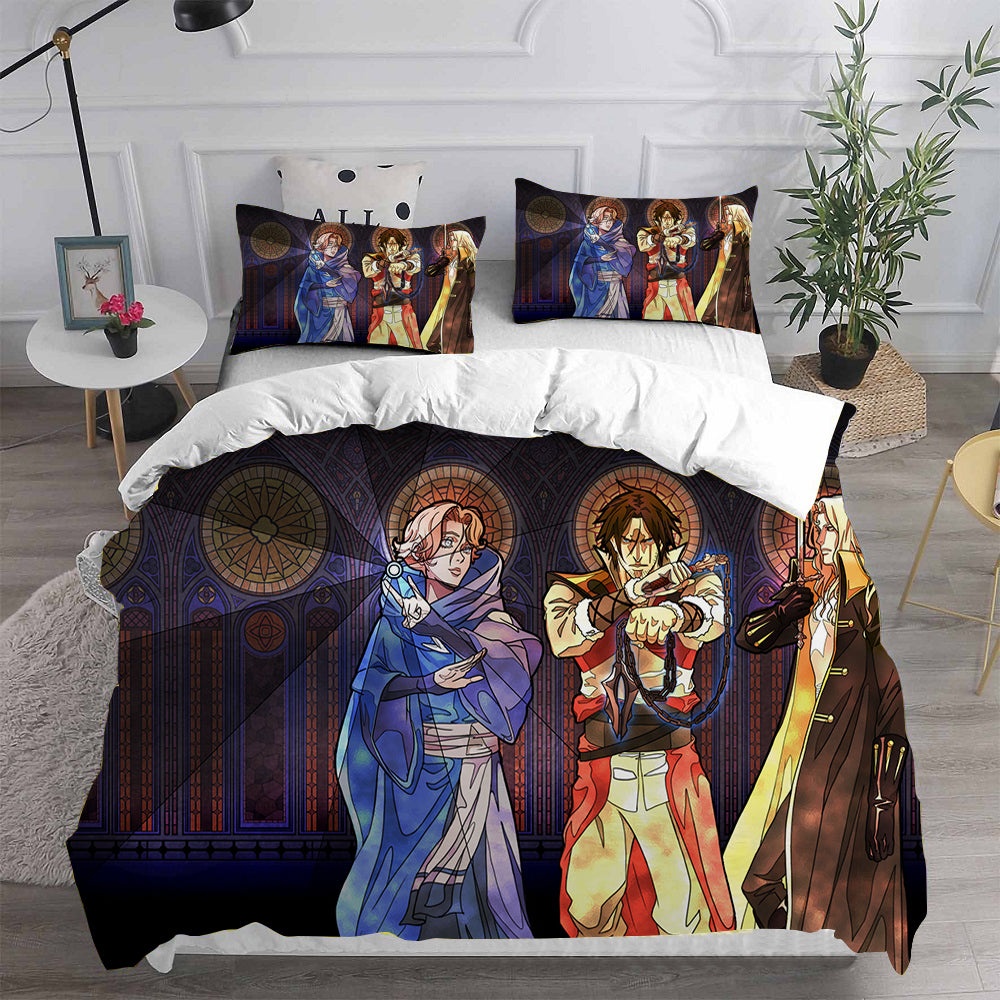 Castlevania Bedding Sets Duvet Cover, Flatsheet, Pillowcases For Every Bedroom