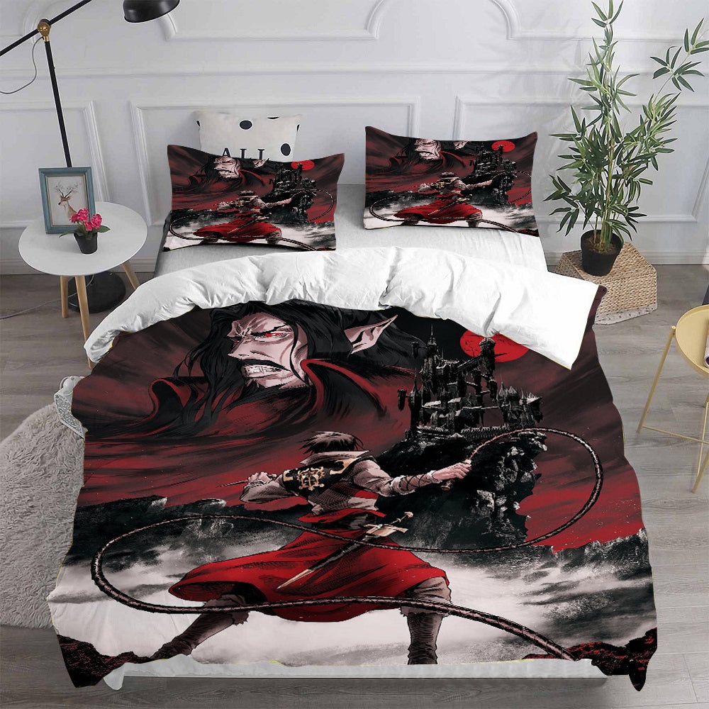 Castlevania Bedding Sets Gift For Christmas, Thanksgiving, Halloween