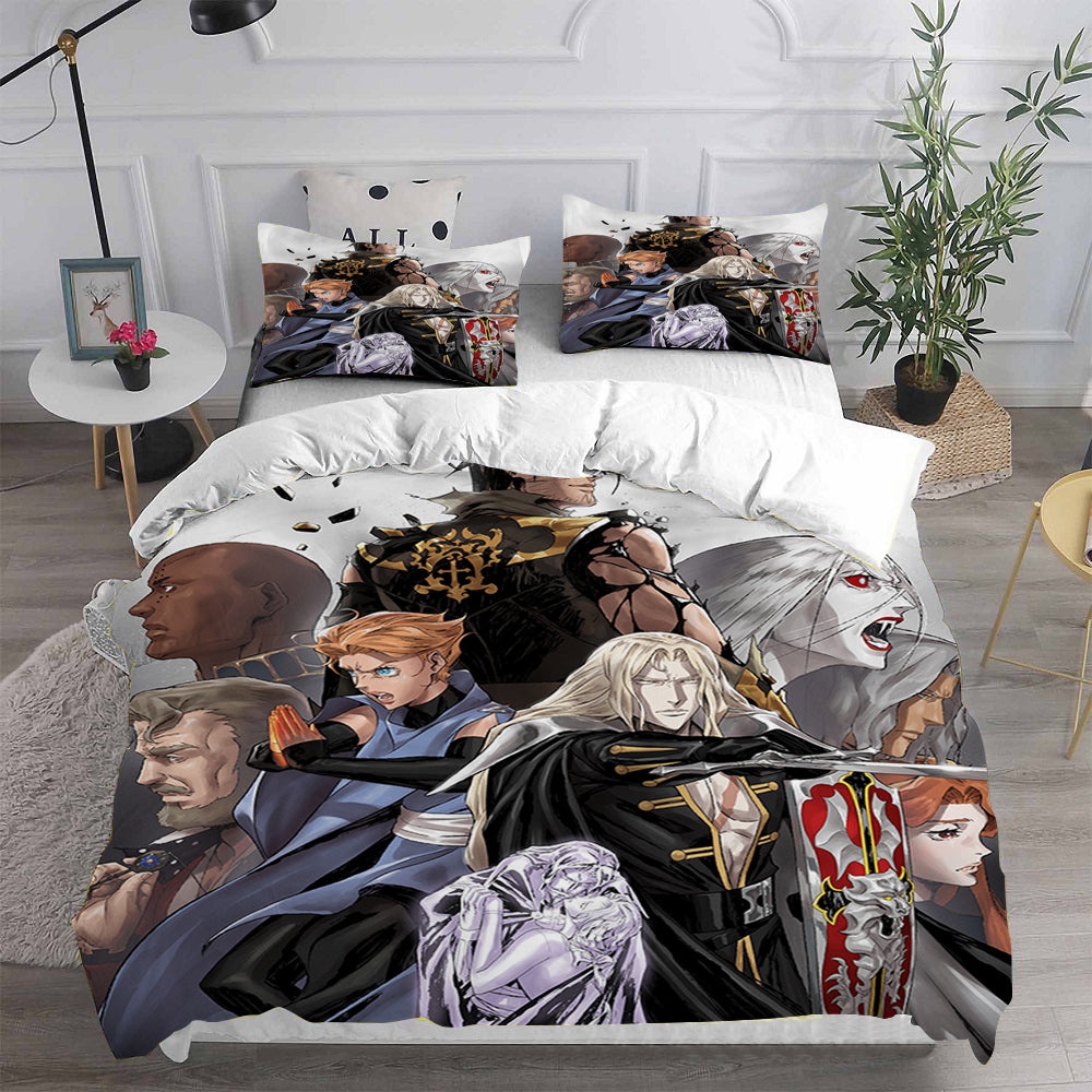 Castlevania Bedding Sets Gift For Christmas, Birthday, Thanksgiving