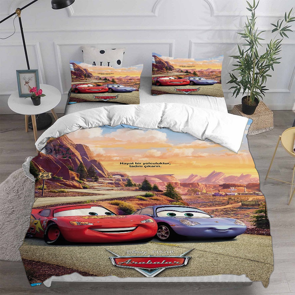 Cars Bedding Sets Gifts For Family Members On Christmas, Black Friday