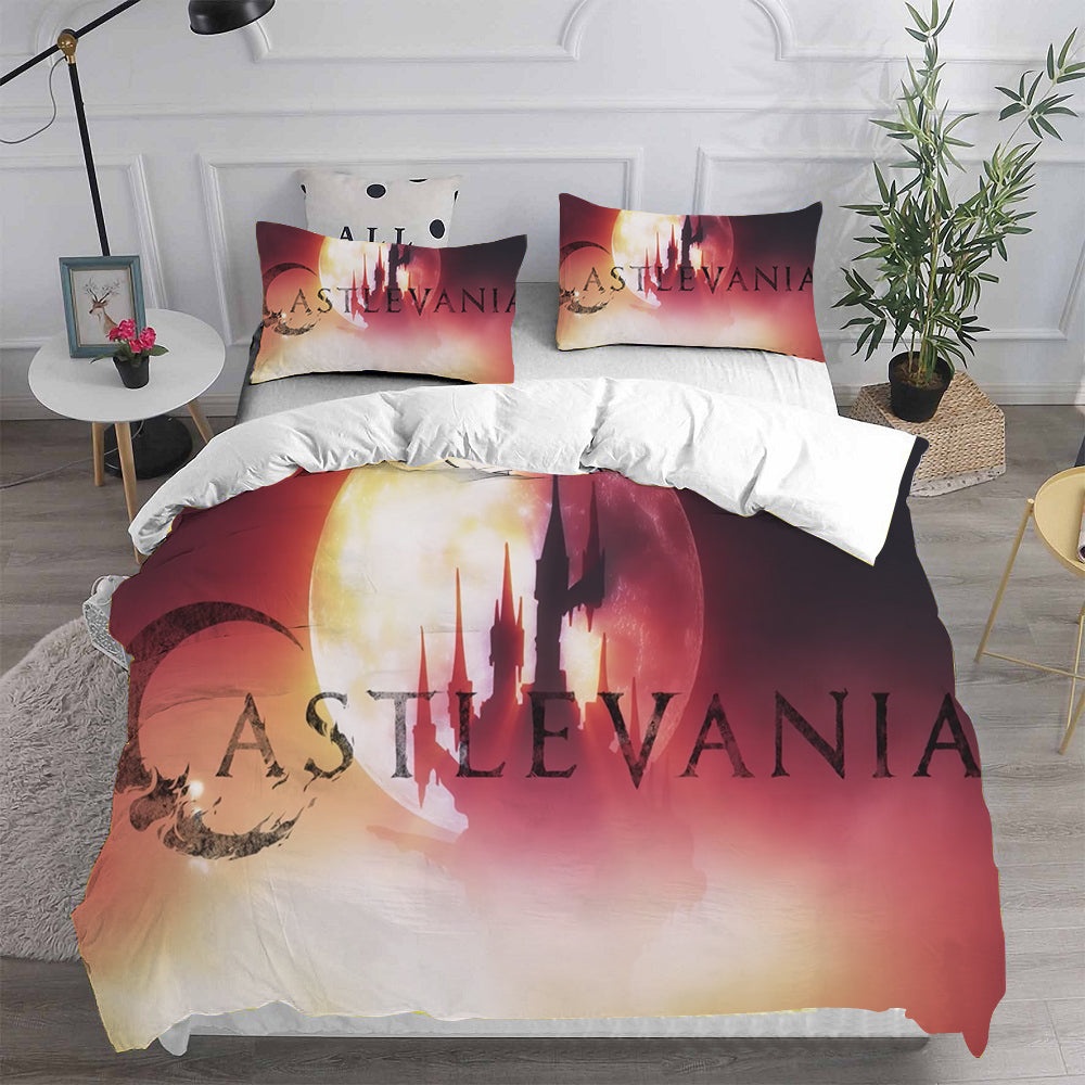 Castlevania Bedding Sets Gift For Halloween, Thanksgiving, Christmas