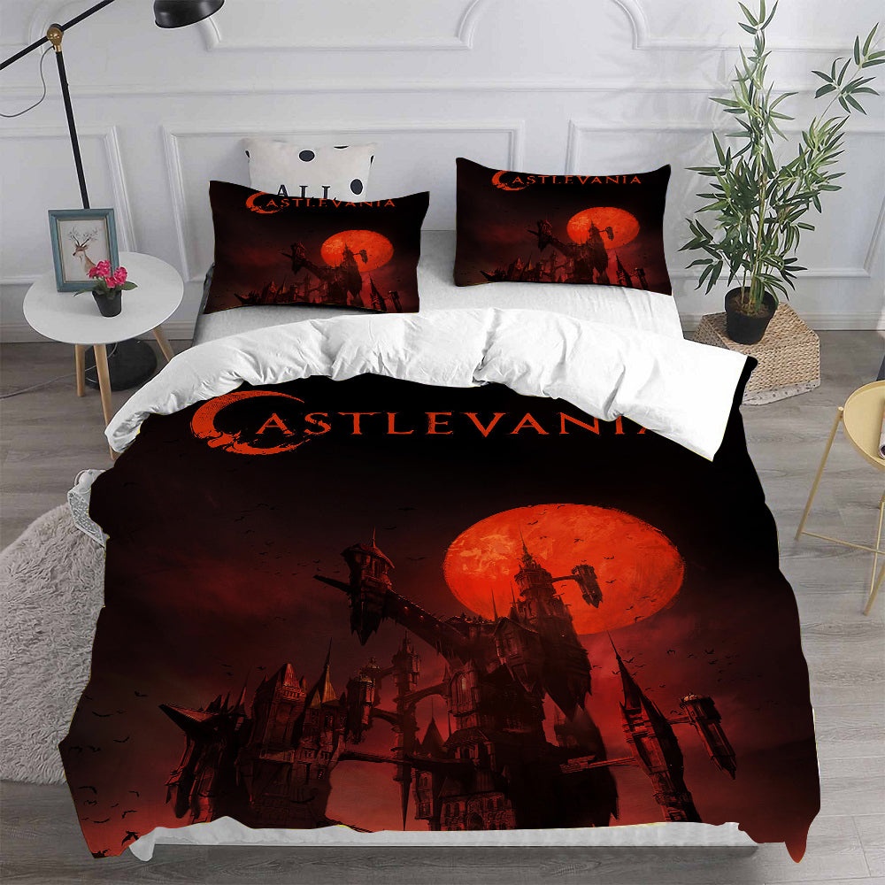 Castlevania Bedding Sets Gifts For Family Members On Christmas, Black Friday
