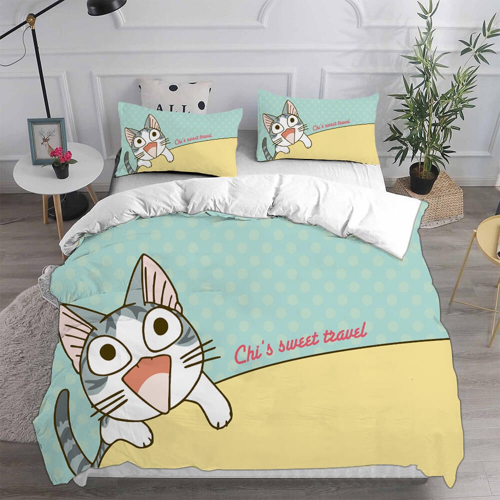 Chis Sweet Home Decorative Bedding Sets For Fan, Halloween, Christmas, Thanksgiving