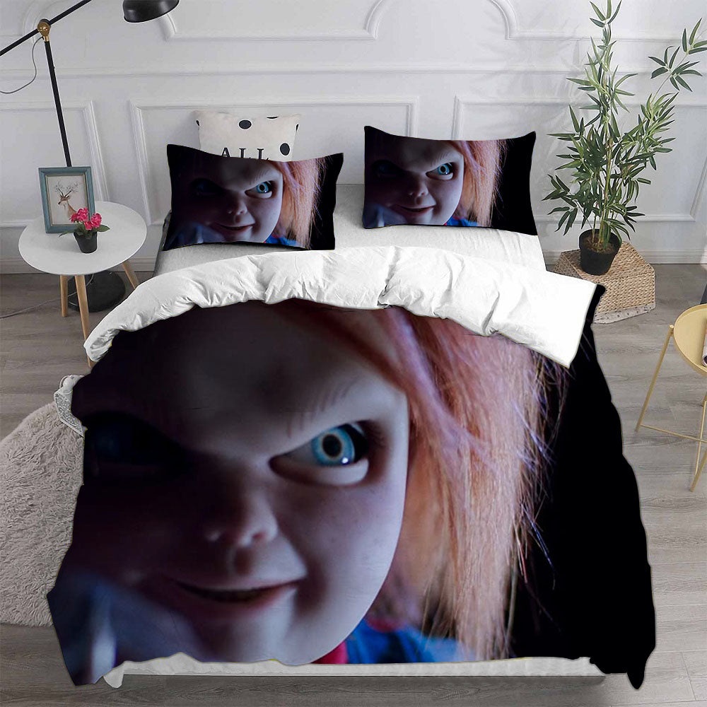 Chucky Bedding Sets Gift For Christmas, Birthday, Thanksgiving