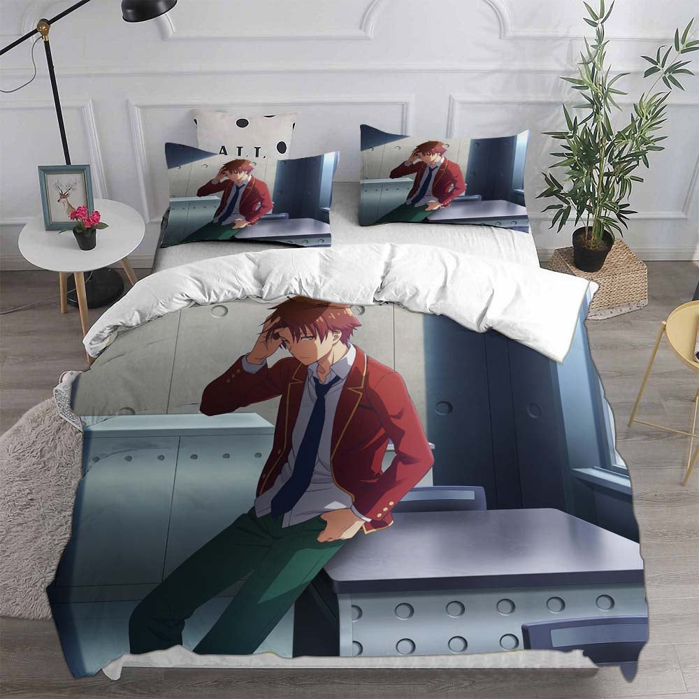 Classroom of the Elite Bedding Sets Gift For Wife, Husband, Besties