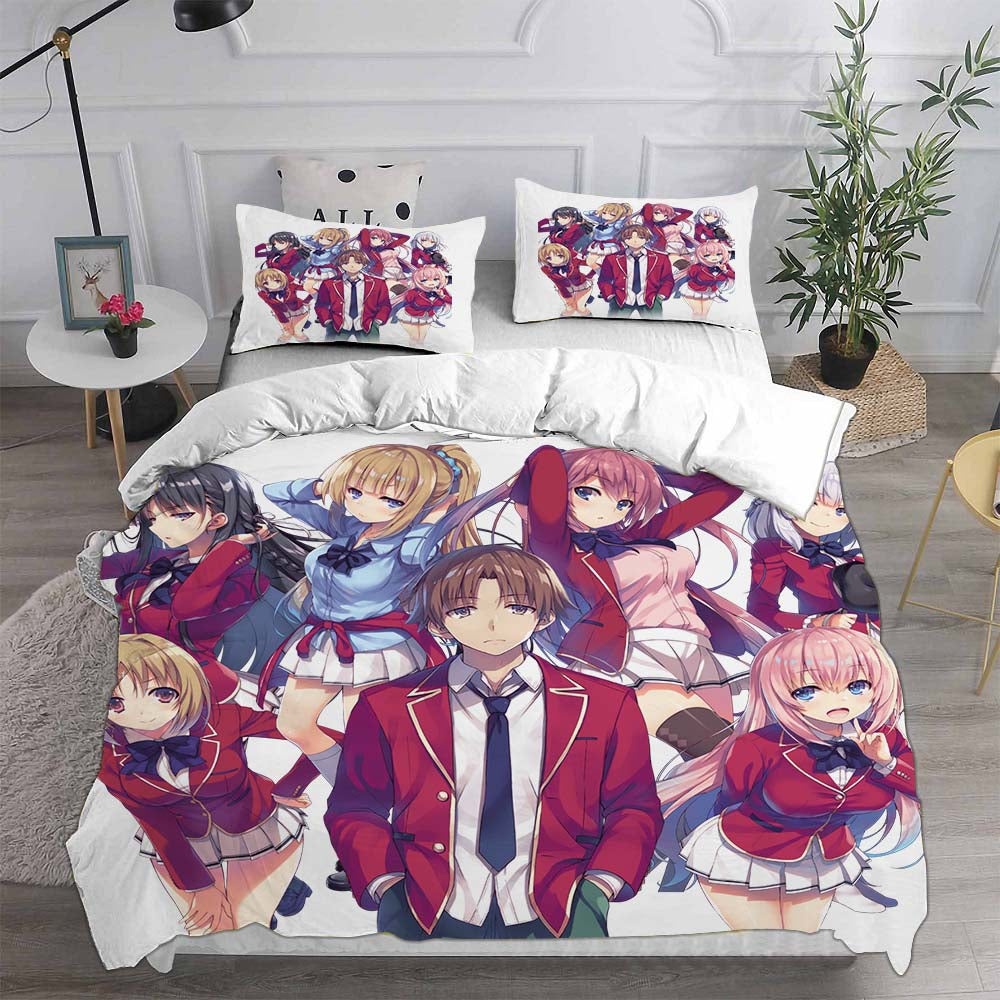 Classroom of the Elite Bedding Sets Gift For Christmas, Halloween, Black Friday