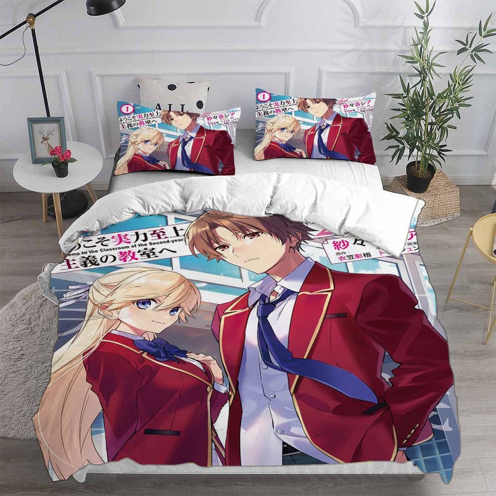 Classroom of the Elite Bedding Sets Gift For Christmas, Thanksgiving, Halloween