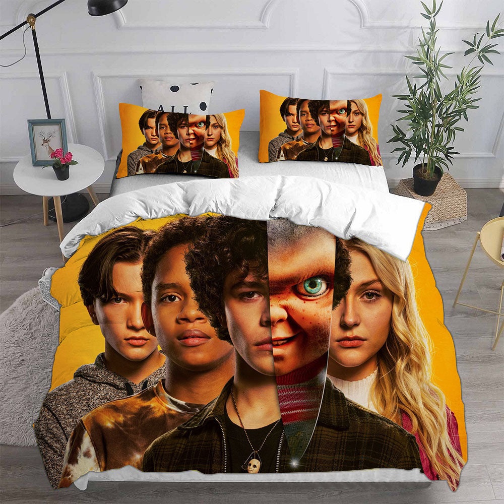 Chucky Bedding Sets Gifts For Family Members On Christmas, Black Friday